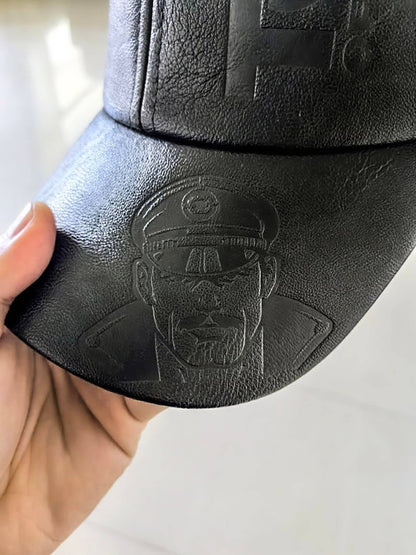 Tom of Finland Vegan Leather Baseball Cap