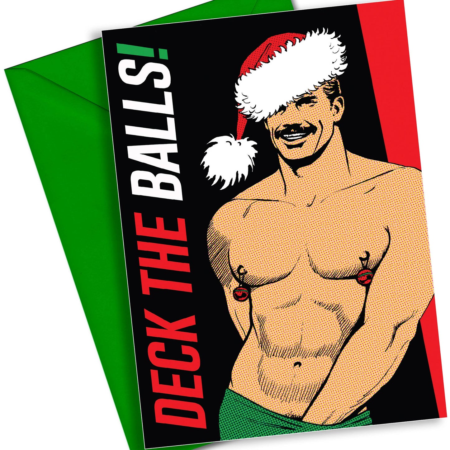 Christmas Card - Tom of Finland: Deck The Balls