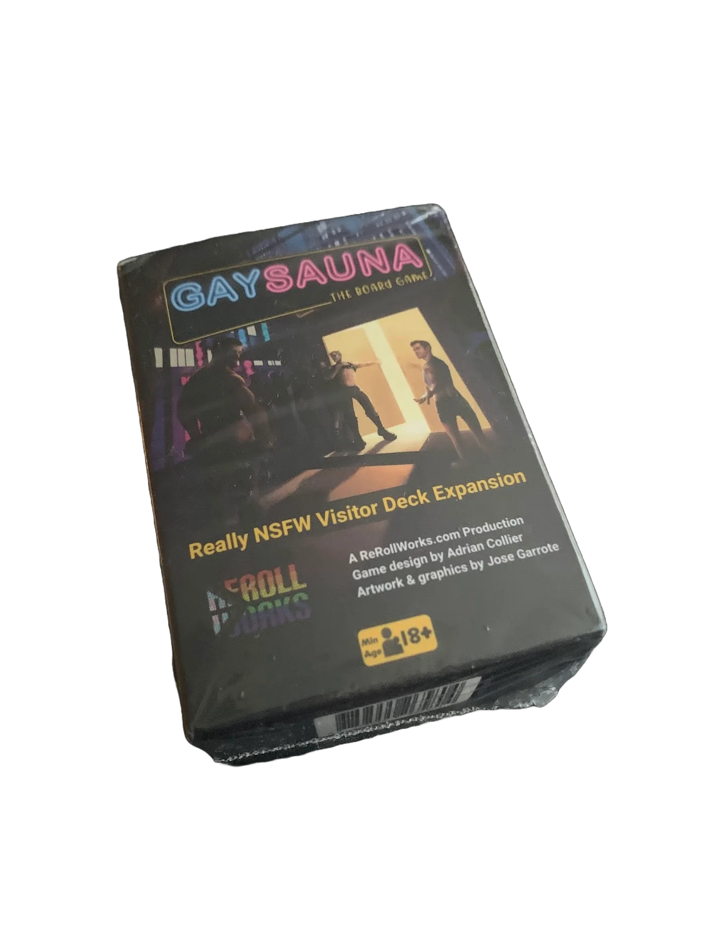 Gay Sauna: Expansion - Really NSFW Visitor Cards