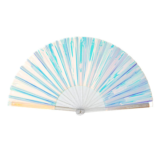 XL Fan - Holographic Crystal Mermaid