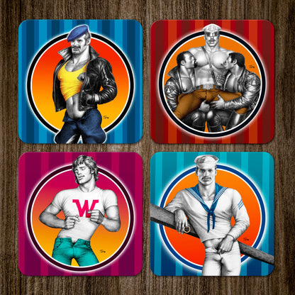 Tom of Finland Coasters (Box of 4)