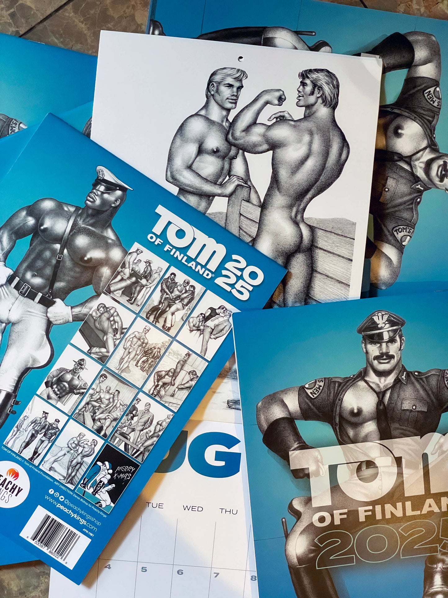 Wall Calendar - Tom of Finland 2025